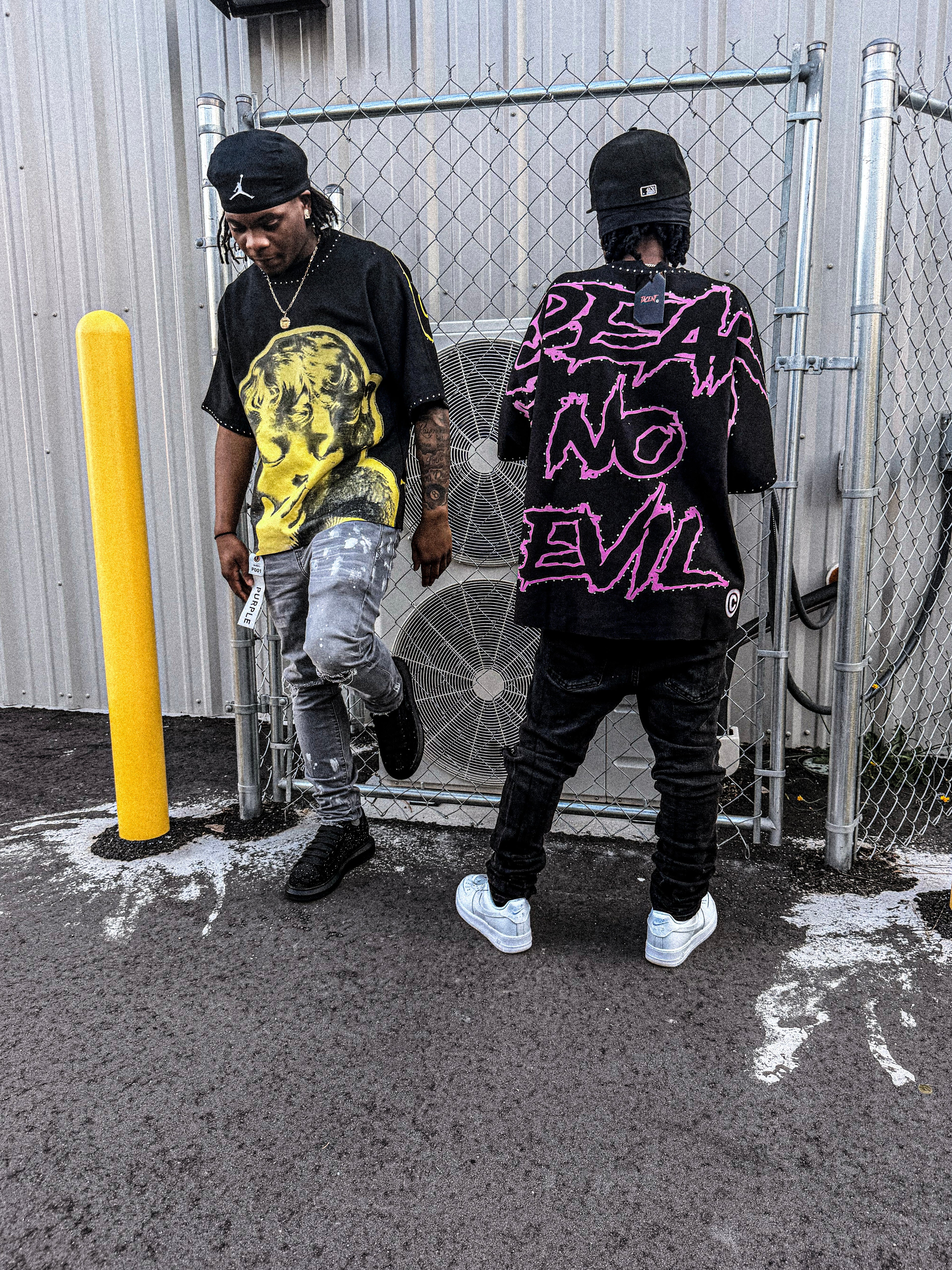 tacent “speak no evil” shirts