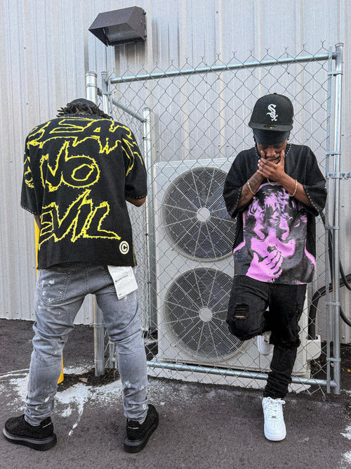 tacent “speak no evil” shirts